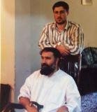 حجت الاسلام و المسلمین سید حسن خمینی در کنار پدر